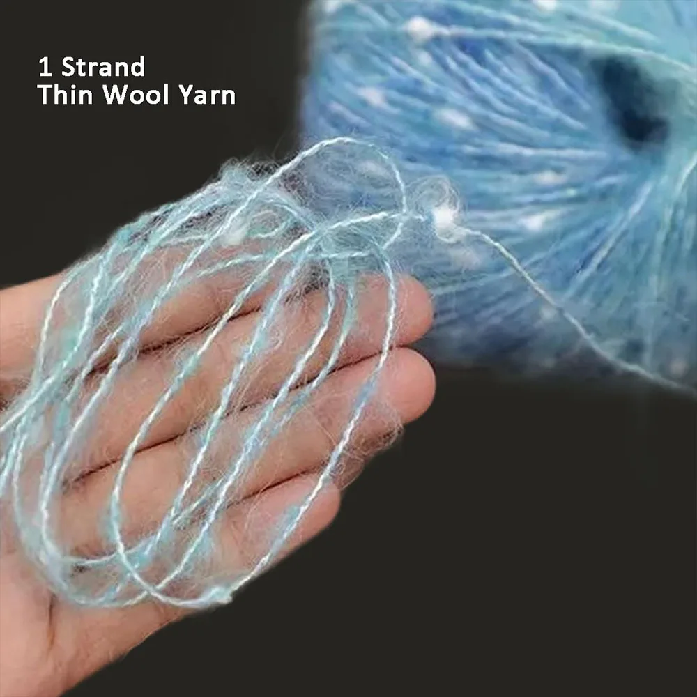 3 шт. 50 г/шарик жемчужная мохеровая пряжа сделай сам ручное вязание для женщин