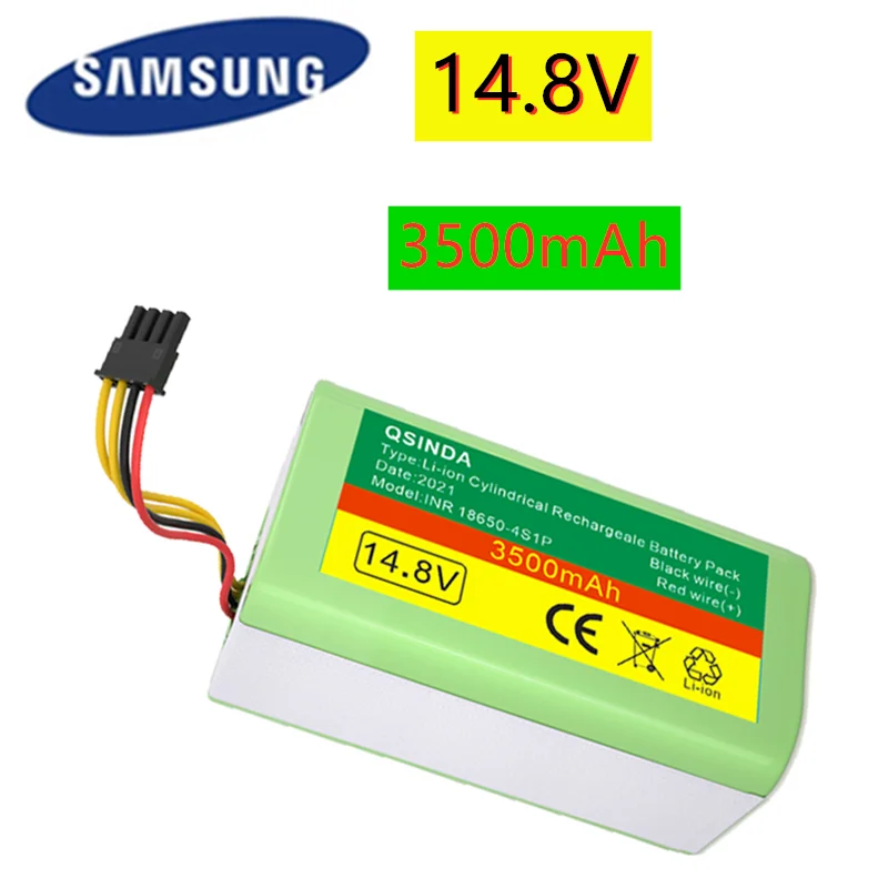 

Echte 14,4 v 3500nAh Li-Ion Batterie für Cecotec Conga 1290 1390 1490 1590 Staubsauger Genio deluxe 370 gutrend echo 520