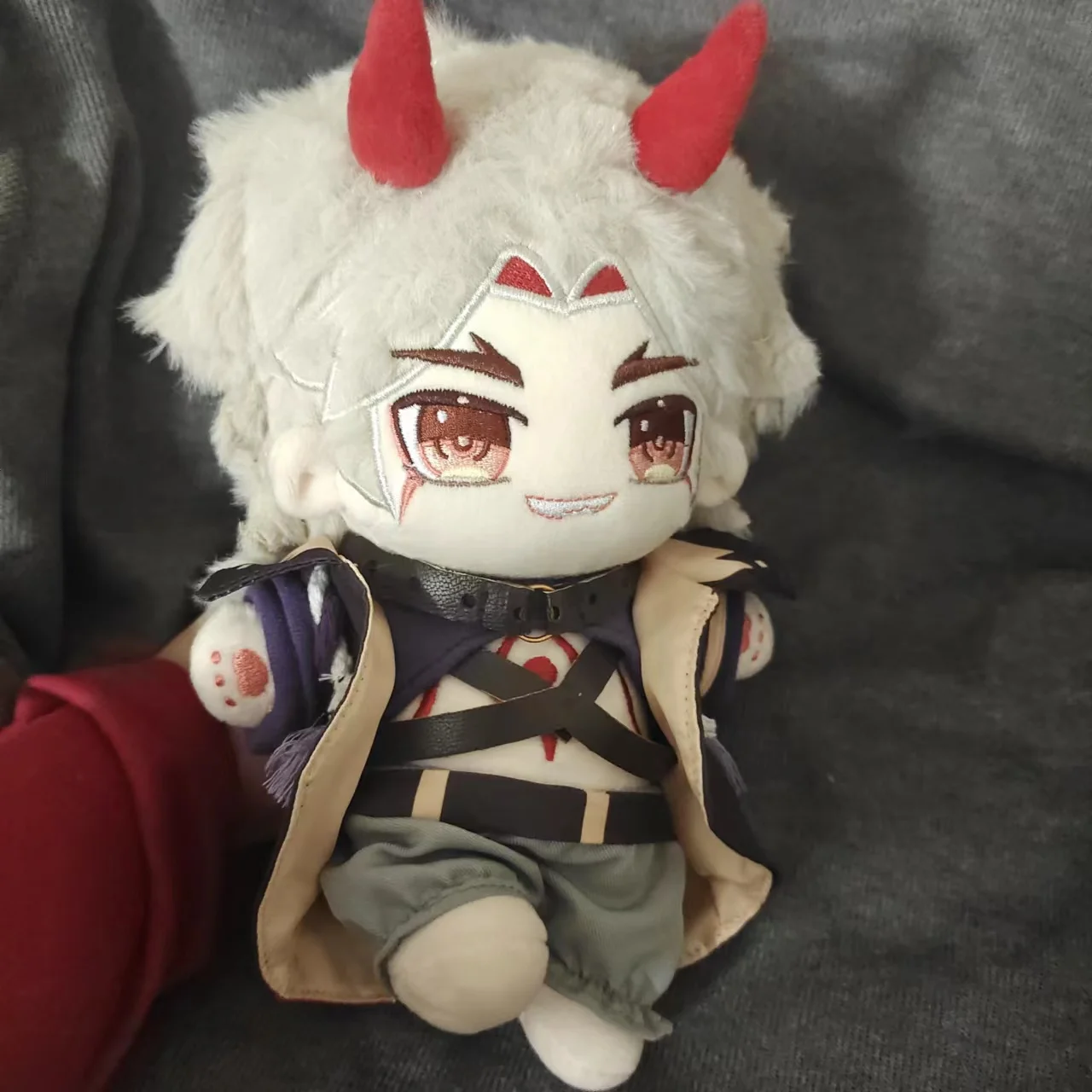 Игрушка Аниме Genshin Impact Arataki мотто 20 см милые мягкие плюшевые набивные куклы