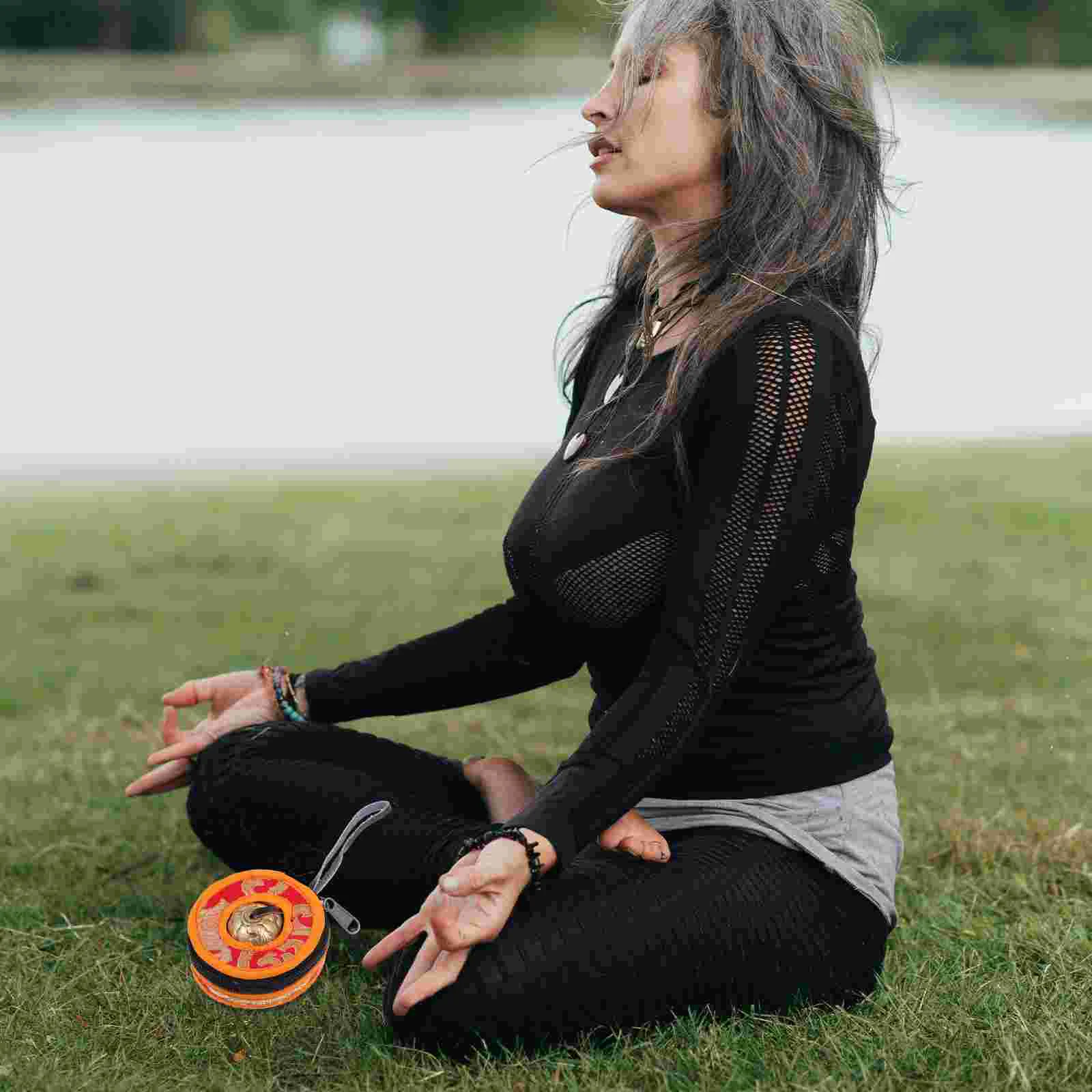 Колокольчик для йоги колокольчик из чистой меди религиозный ударный инструмент