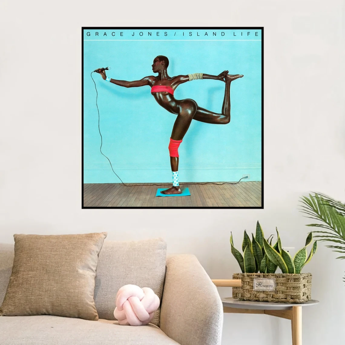Плакат Grace Jones Island Life