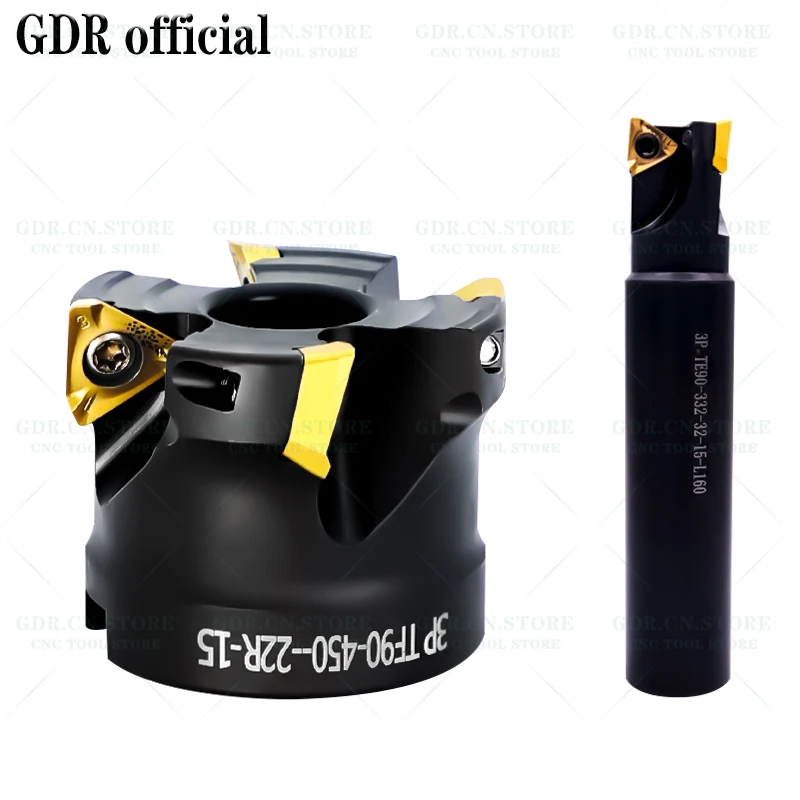 Твердосплавная пластина для фрезерного станка карбидная головка 3 положения 3PTE 3P