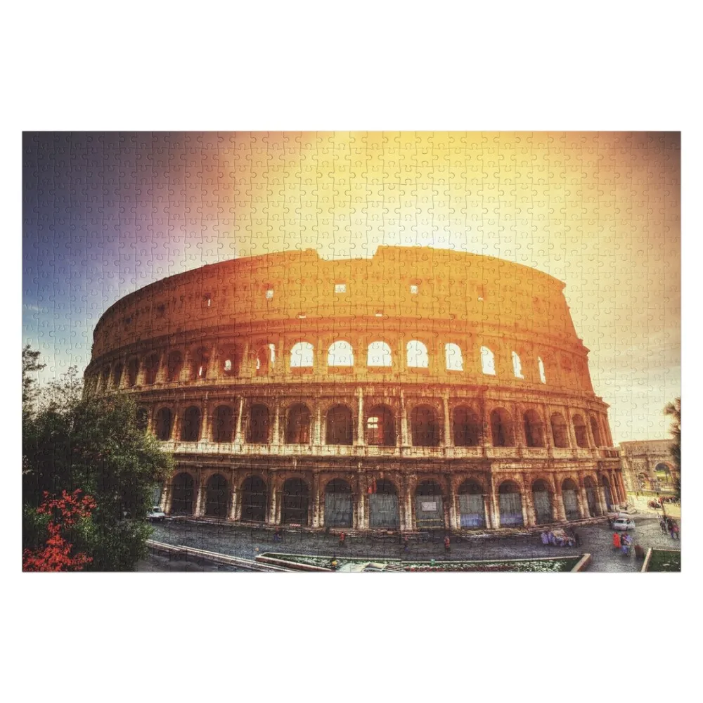 Рим Колизей Италия Пазл Деревянные Игрушки Для Взрослых Детей