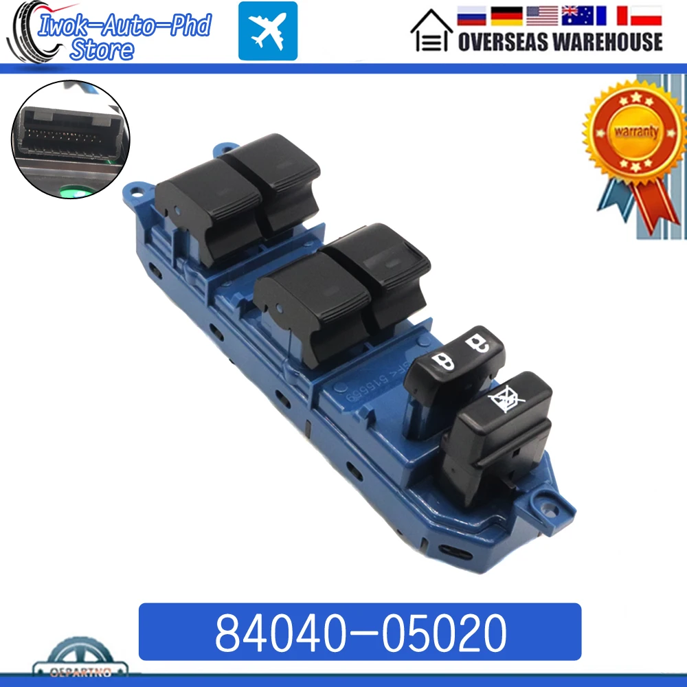 84040-05020 кнопки переключения стеклоподъемника переднего левого стекла 8404005020 для