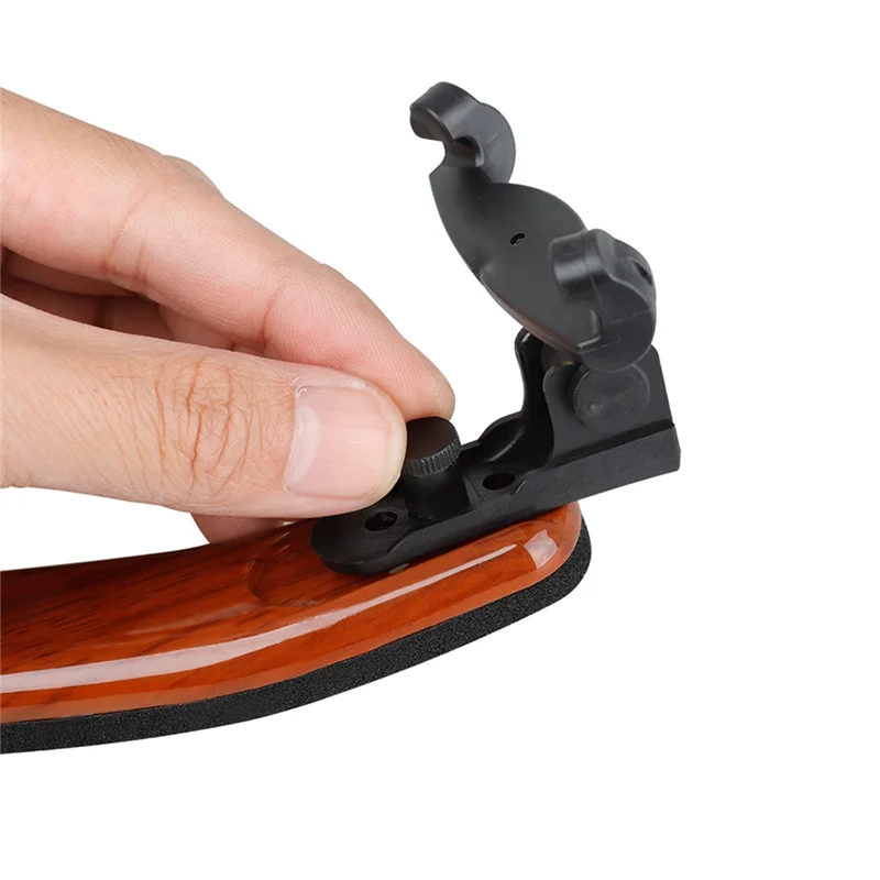 Подставка для плеч из АБС-пластика цвета кофейного дерева скрипки (универсальная