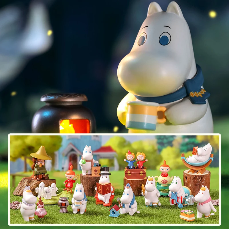 Фигурки героев мультфильма «милая жизнь в момонтролле долине»