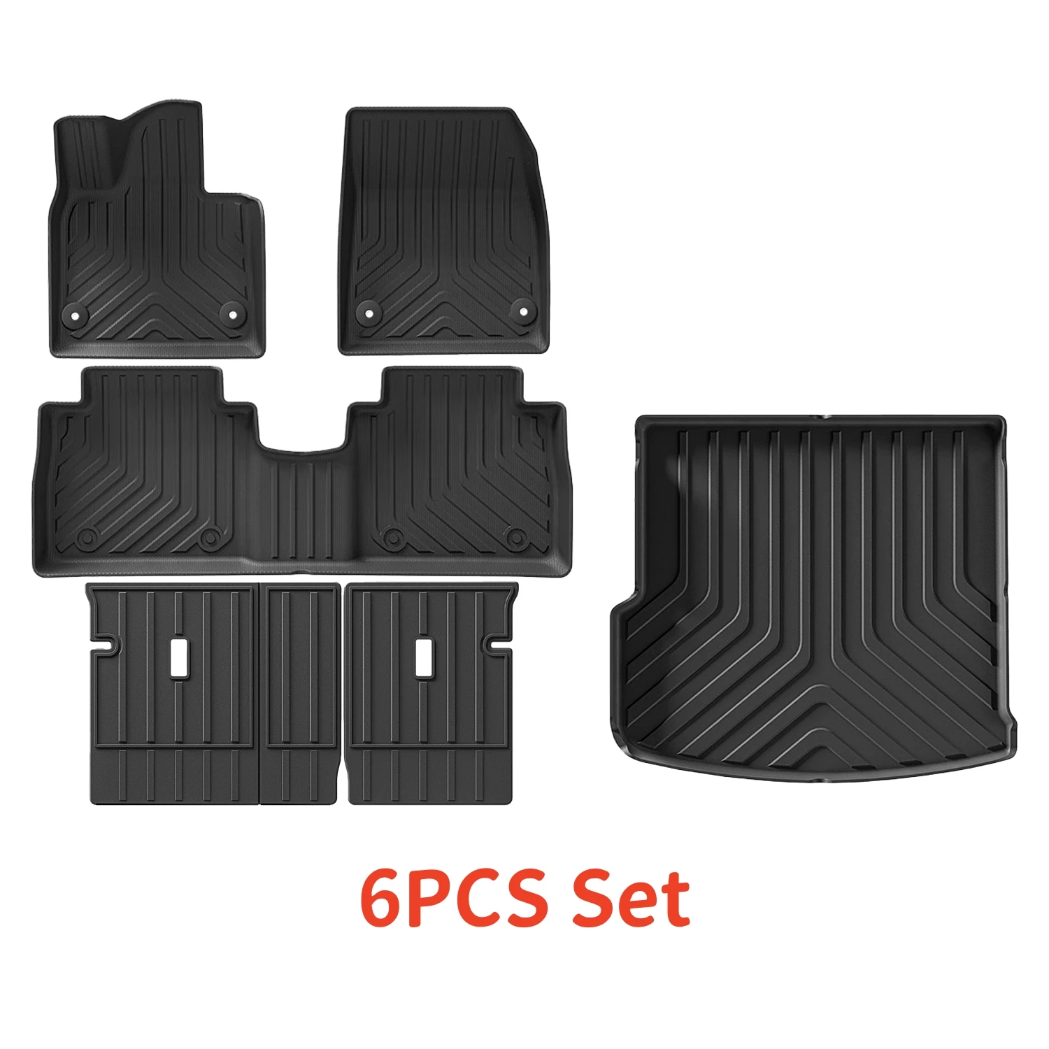 

Для VOYAH FREE 2025 2024, автомобильные коврики, коврики в багажник, водонепроницаемые, нескользящие, всепогодные, грузовые вкладыши, коврики на спинку, автомобильный ковер с левым рулем