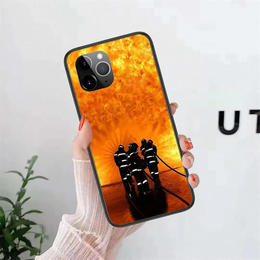 Emt Fireman Fire Medical Rescue для Xiaomi Redmi 9 8 7 K40 9A 9C Pro Plus Nfc K30 K20 мягкие телефонные сумки из ТПУ