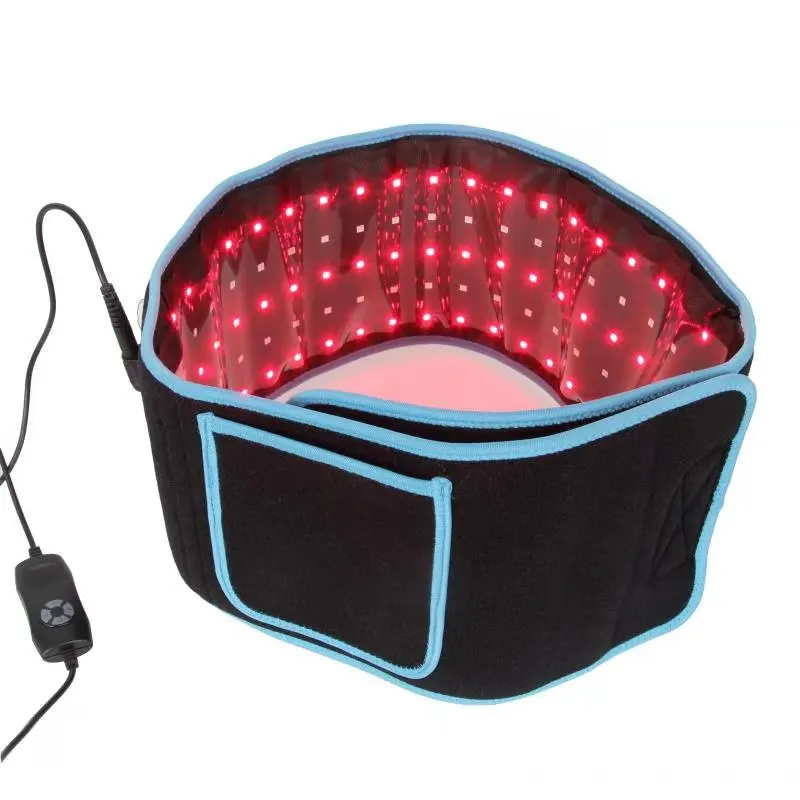 

2021 New Red Light Physiotherapy Hot Compress Belt Red Light Infrared Lighting Lipo Laser Belt For Pain Relief