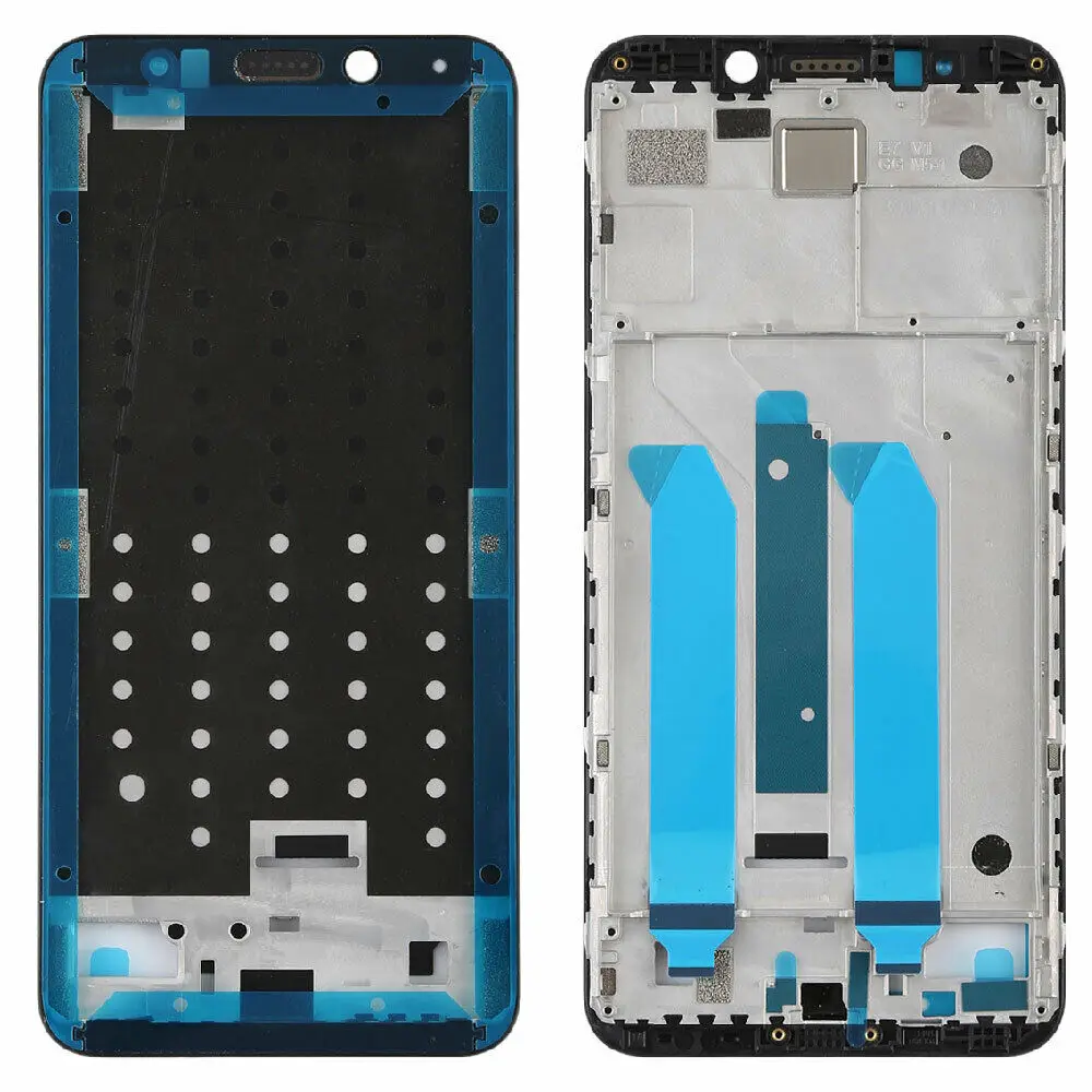 

For Xiaomi Redmi 5 Plus Housing Frame Middle Chassis Cover Black Spare Part Replacement Parts Mobile Phone Accessories