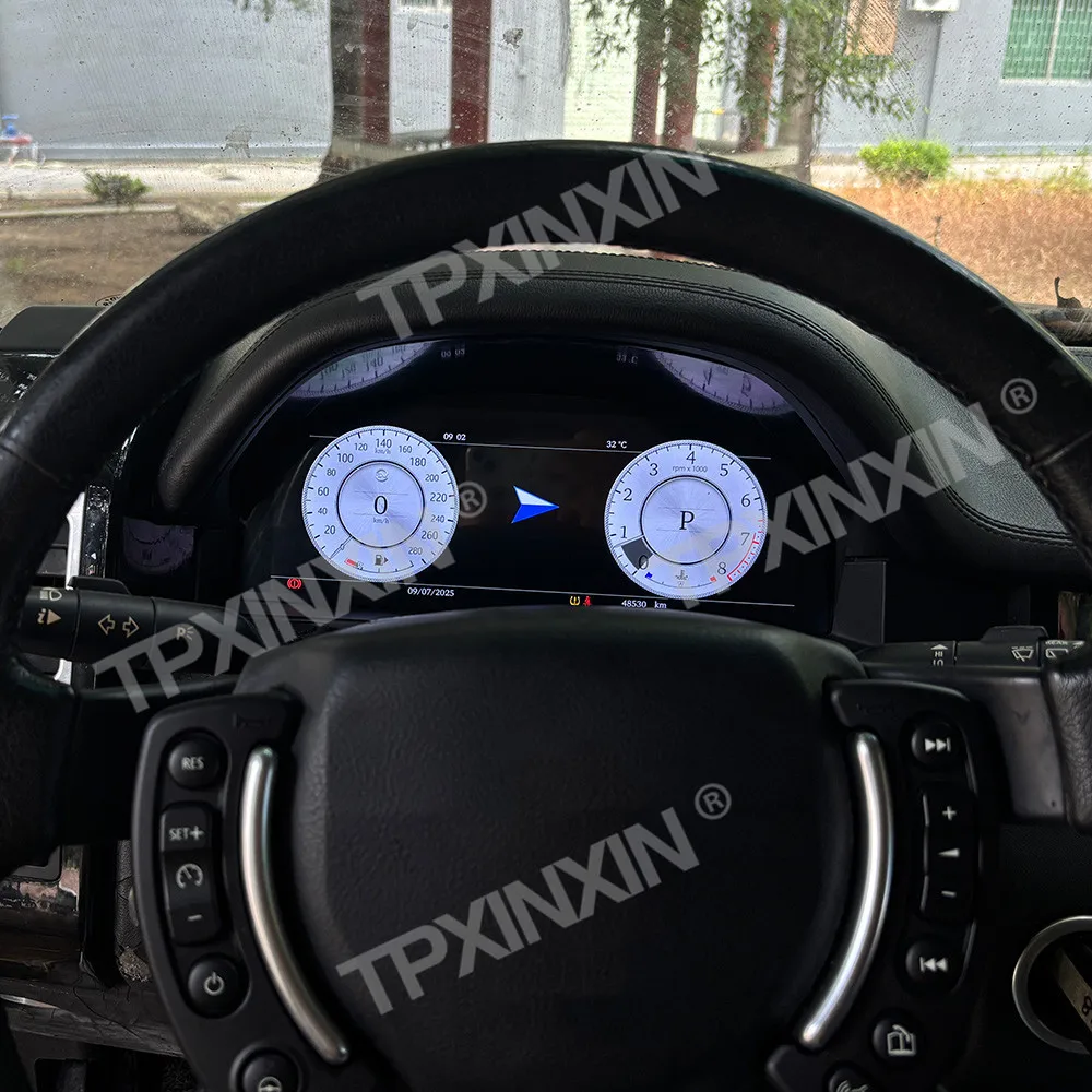 

Цифровой кластер для Range Rover Land Rover V8 L322 2002-2012, измеритель скорости виртуальной кабины, приборная панель автомобиля, экран прибора