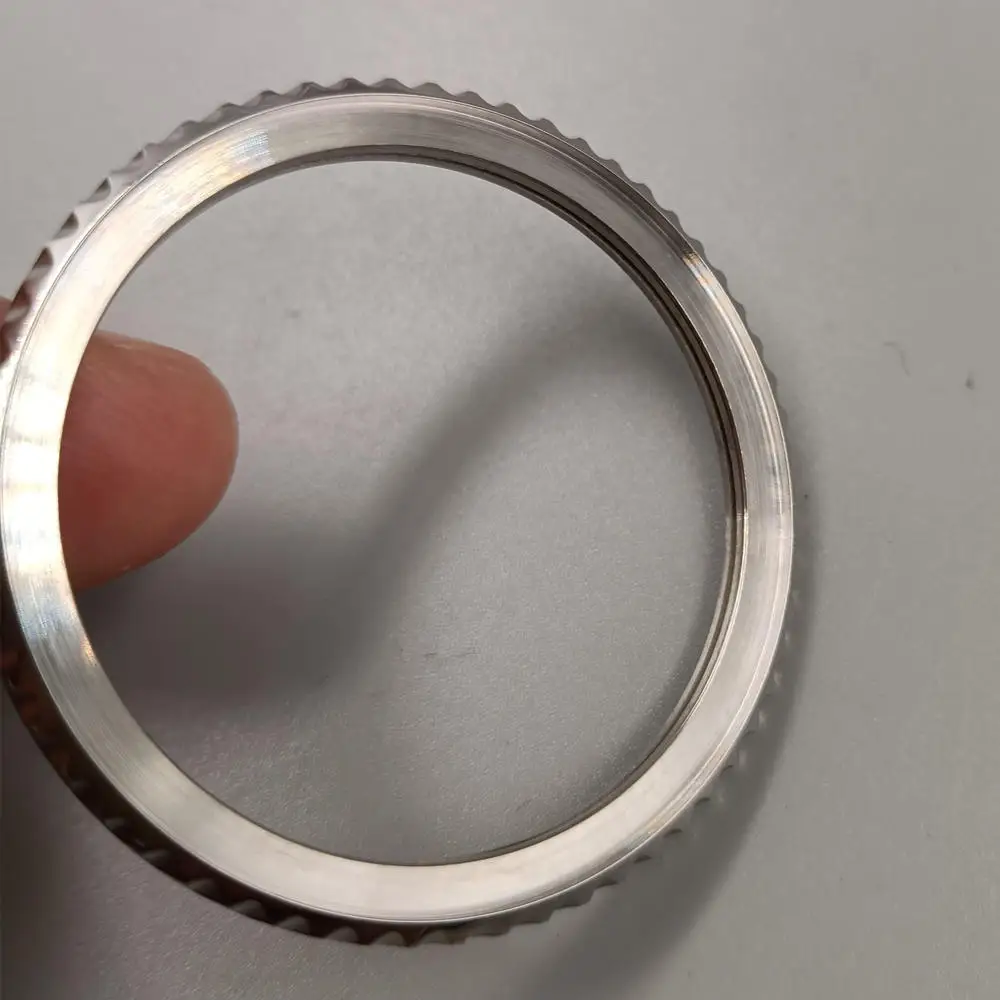 Watch Accessories Fit RLX 40MM Case Steel Ring With Black Green Ceramic Bezel Rotating Ring Fit For Rolex 116610 SUB Watches