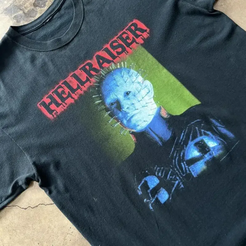 Фото Футболка унисекс с изображением героев фильма ужасов Hellraiser, все размеры S-5XL, Qt1037 №1