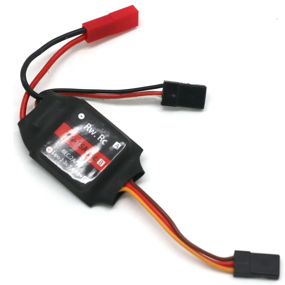 Фото 2-3S 5V 2A BEC бесщеточный 15а ESC для K989 1/24 1/28 1/32 Mini-Z Mini-Q 1410 модель автомобиля Багги грузовика запасные части №2