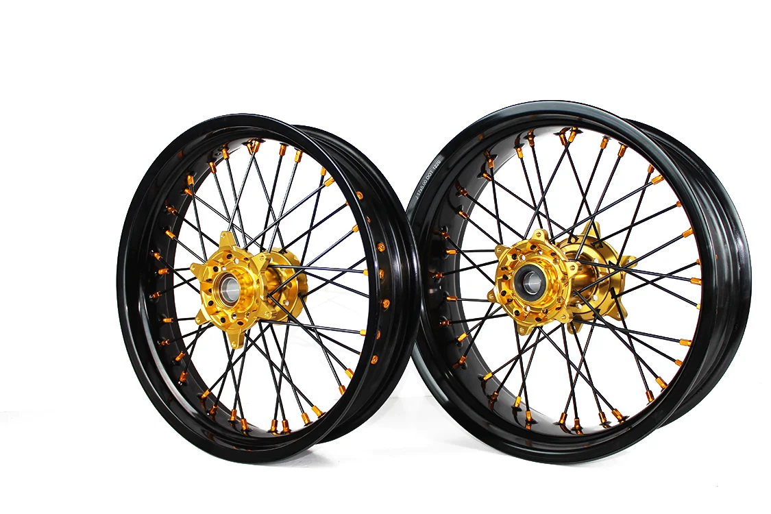 Мотоциклетные запчасти YZ250F 450 Байк-внедорожник 17 дюймов колесные диски supermoto cerchi