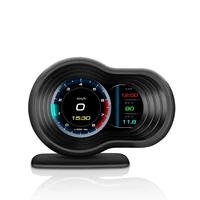 head up display car electronic tool speed limiter head up display speedometer ex factory price 5 inches large screen f9 hud