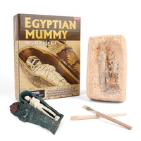 childrens educational treasure toy set ancient egyptian archaeological mummy diy handmade excavation toy birthday gift