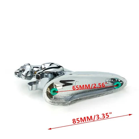 1PC 3D Universal Leopard Motorcycle Front Fender Emblem ABS Chrome Mud Guard Ornament Stickers For Suzuki Haojue Diamond Panther