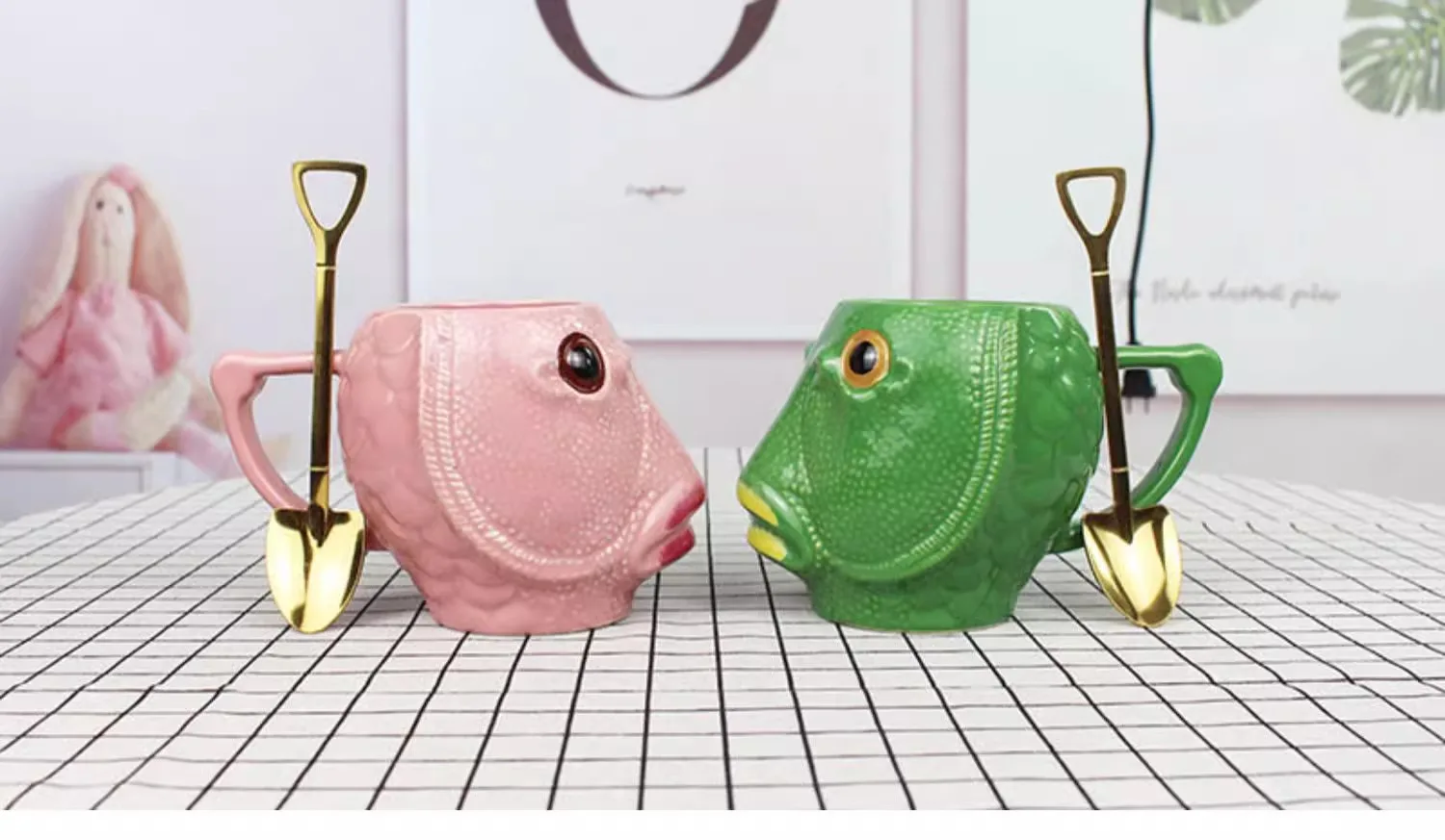 

Кружка Зеленоголовая Рыба