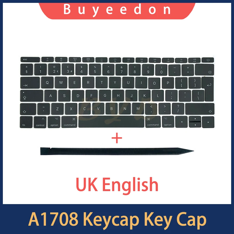 

New A1708 Keycap Keycaps With Tool For Macbook Pro Retina 13" A1708 UK Layout Keyboard 2016 2017 Year