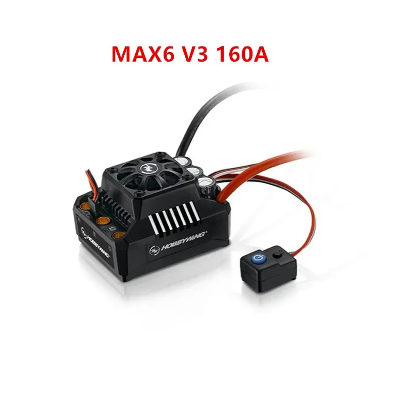 Hobbywing EzRun Max6 V3/ Max5 V3/MAX10 SCT 160A/200A/120A Контроллер скорости Водонепроницаемый