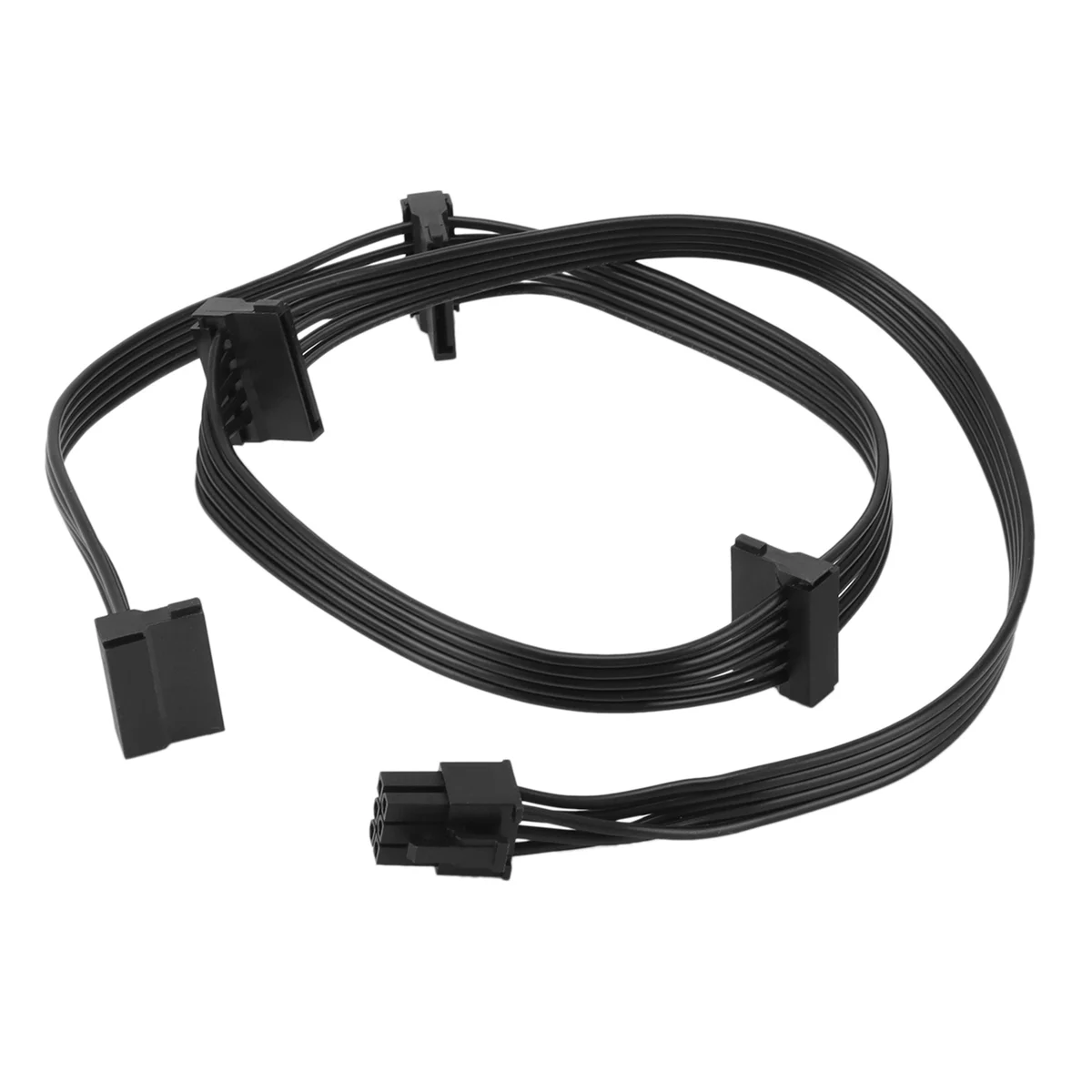 5X PCIe 6Pin Male к 4 SATA кабель питания для Focus +/ MK3/ FX/ P Series 850PX 750PX 650PX 550PX PSU