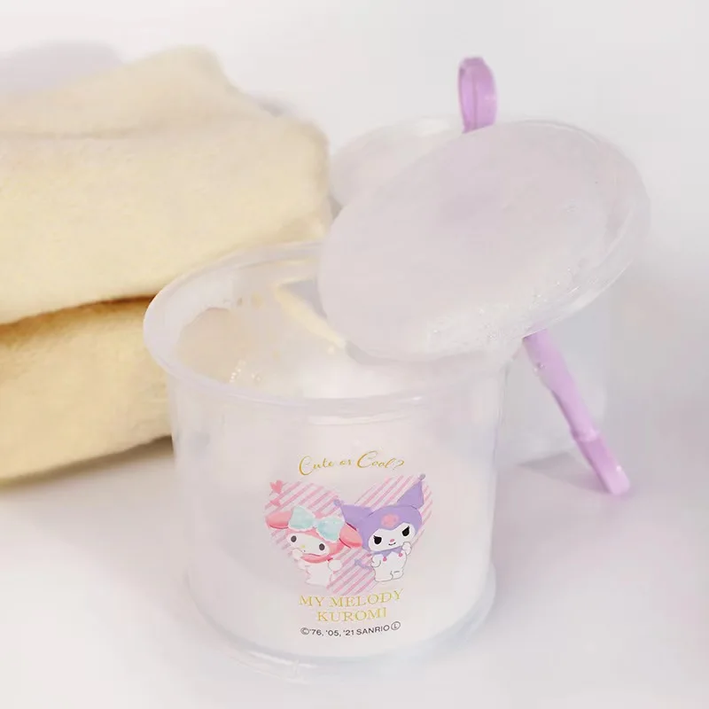 

Sanrios Kuromi Cinnamoroll My Melody Pompom Purins Hellokittys Anime Kawaii Facial Cleanser Foamer Shampoo Foaming Box Foam