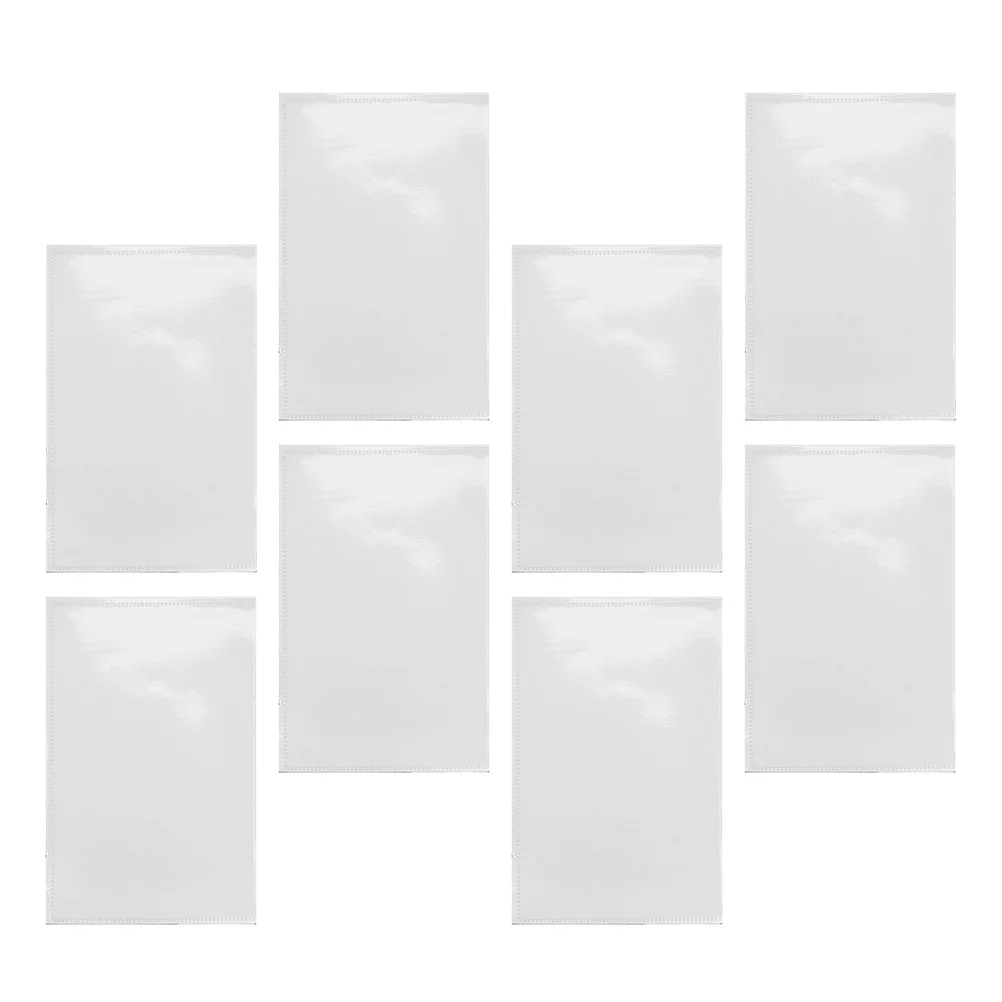 

8Pcs Refrigerator Magnetic Picture Frame Fridge Magnetic Photo Pockets Sleeve