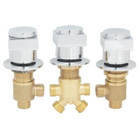 bathtub tap crane faucet brass switch control valve cold hot shower mixer split 2 way water divide square waterfall shower
