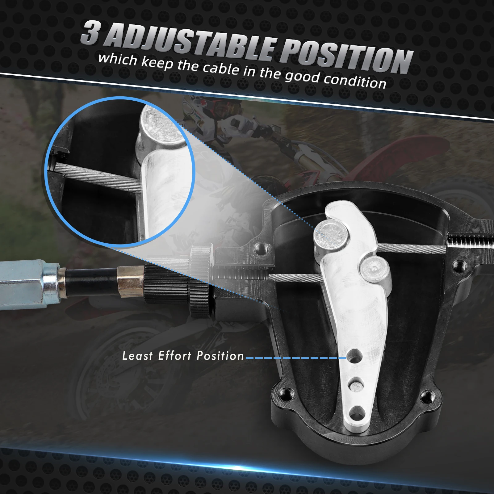 Кабельная система сцепления Stunt Easy Pull для Honda XR650R 2000-2007 CRF 150R 250R Kawasaki KX 85 125 250 Suzuki