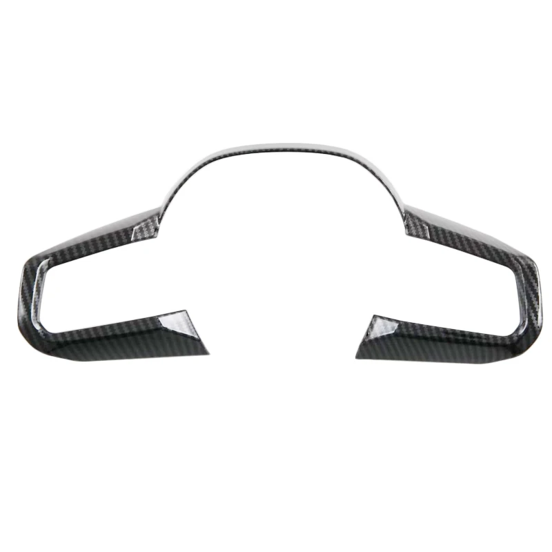 

Для BMW 5 серии G60 2024 М Спорт ABS углеродное волокно Автомобильная панель рулевого колеса Крышка отделка стикер Декор Рамка автомобильные аксессуары