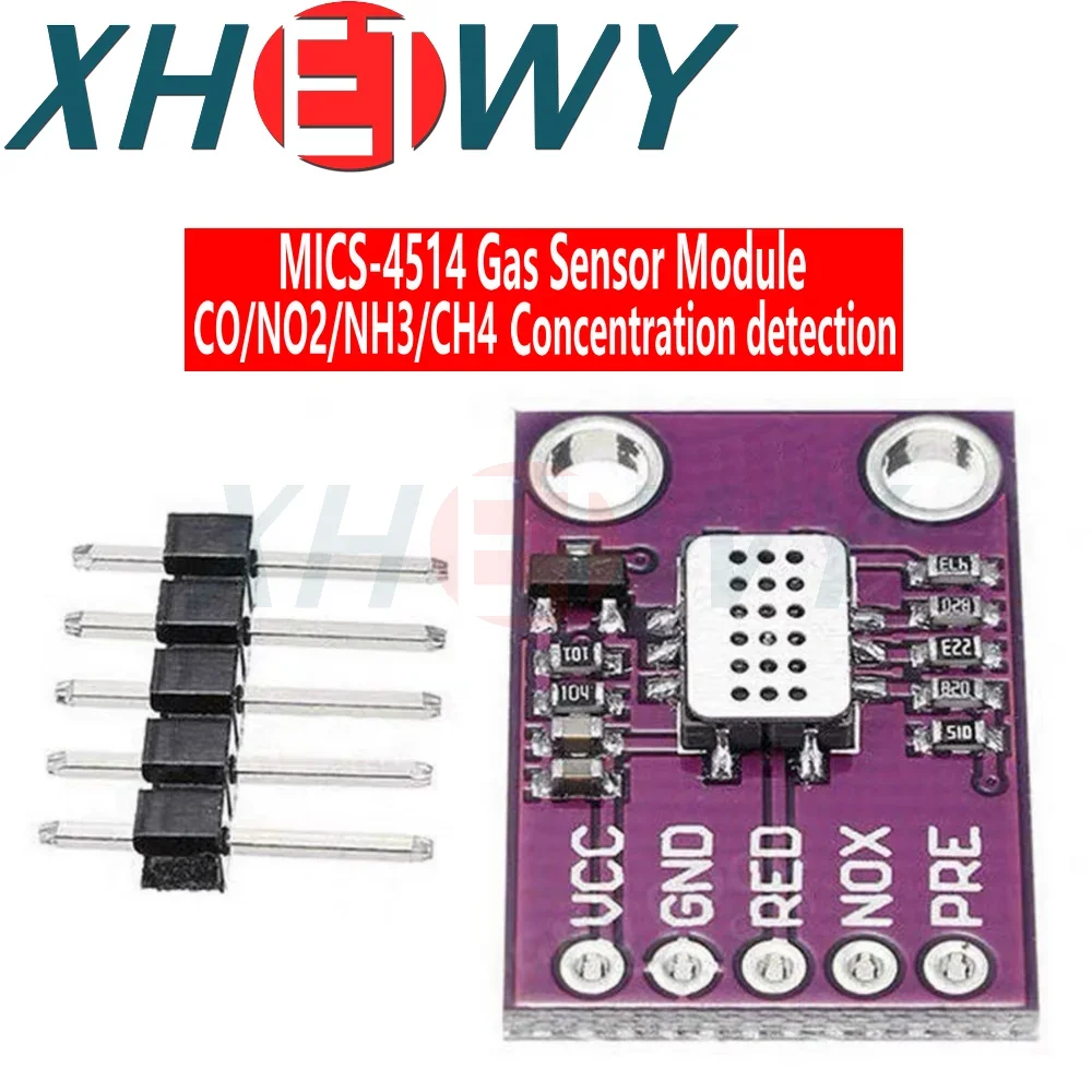 MICS-4514 CJMCU-4541 Плата модуля датчика кислорода высокой громкости угарного газа и
