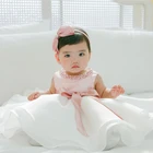 Праздничное платье для маленьких девочек на 1 год, крестильное платье для новорожденных, одежда для детей 6, 9, 12, 18, 24 месяцев