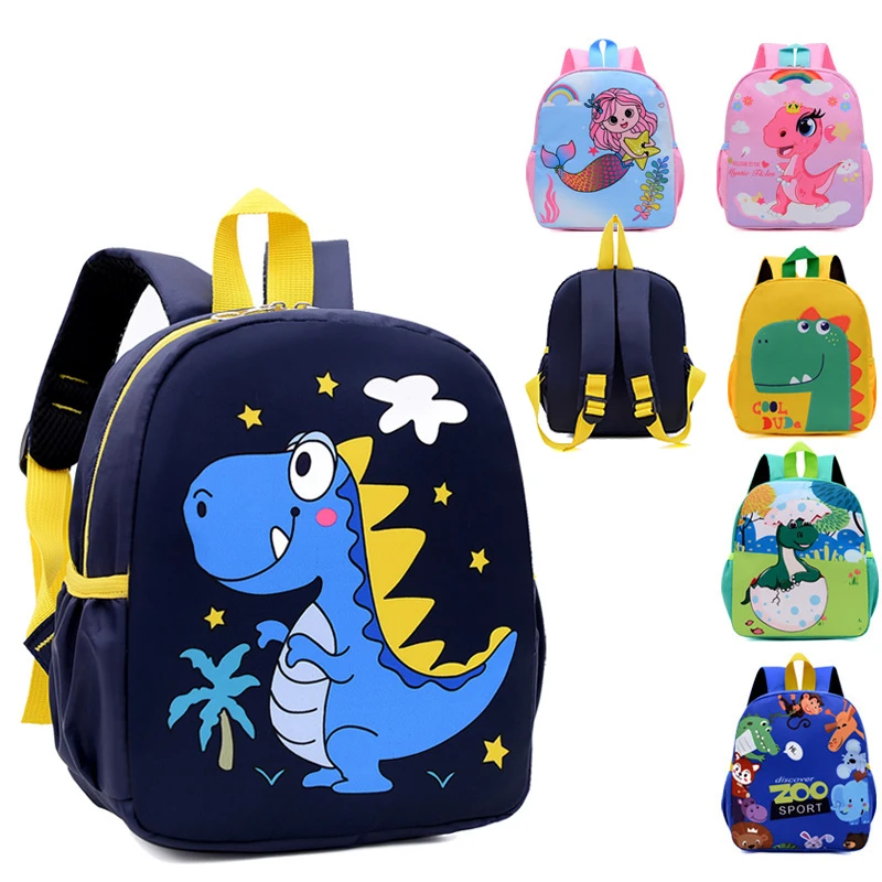 

Hot Sale Cute Cartoon Kids SchoolBags Trendy Waterproof Backpack Waterproof Kindergarten Primary School Bookbag Student Backpack
