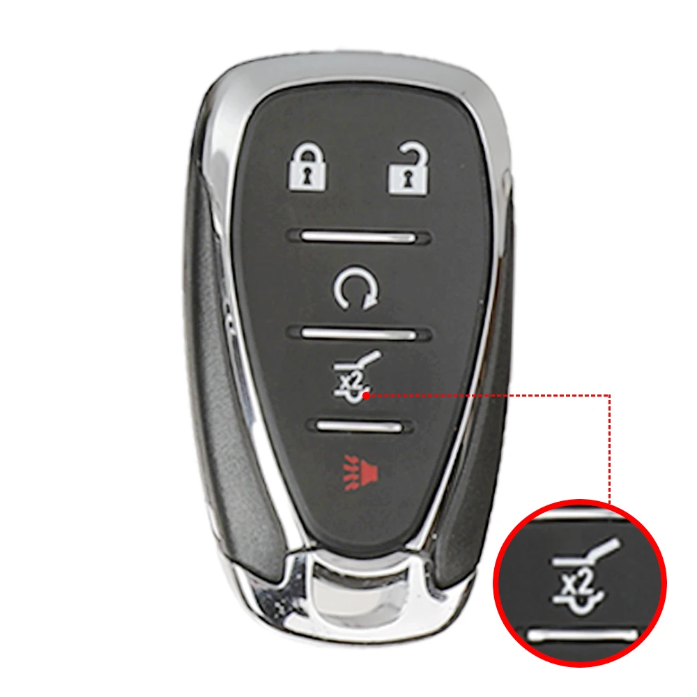 

Умный чехол для автомобильного ключа YIQIXIN для Chevrolet Malibu Camaro 2016 2017 2018 Equinox Cruze Spark замена без ключа Fob