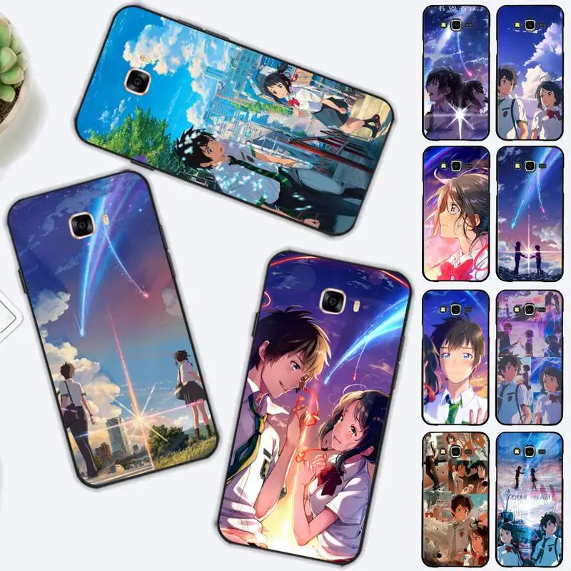 

Yinuoda Anime Your Name Phone Case for Samsung J 2 3 4 5 6 7 8 prime plus 2018 2017 2016 core
