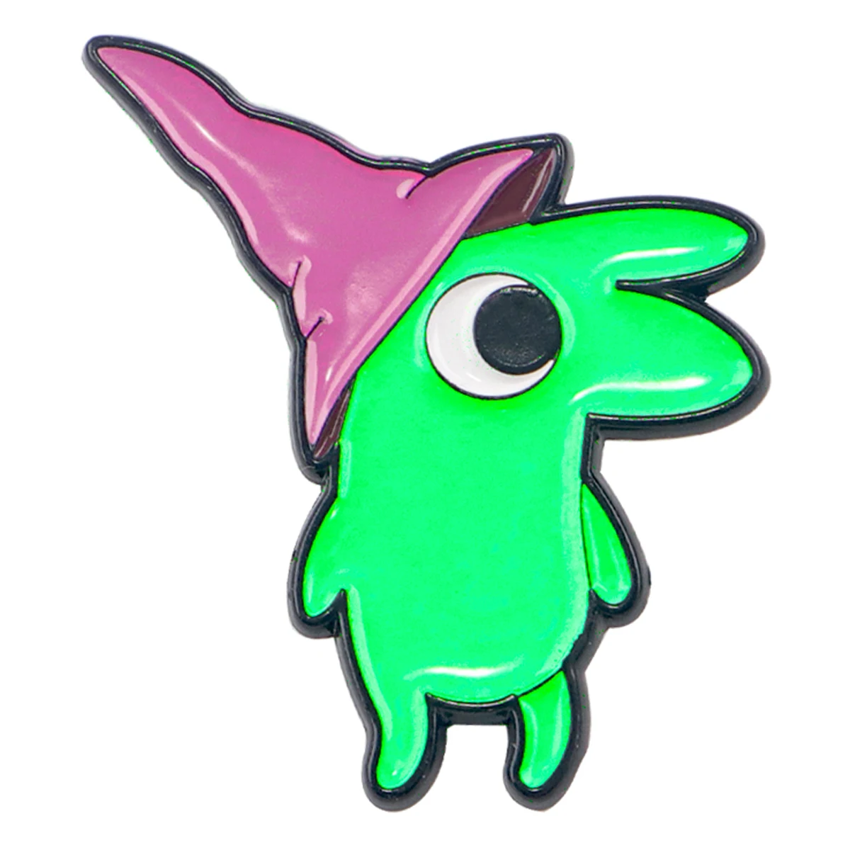 

Эмалированная булавка с улыбающимся другом