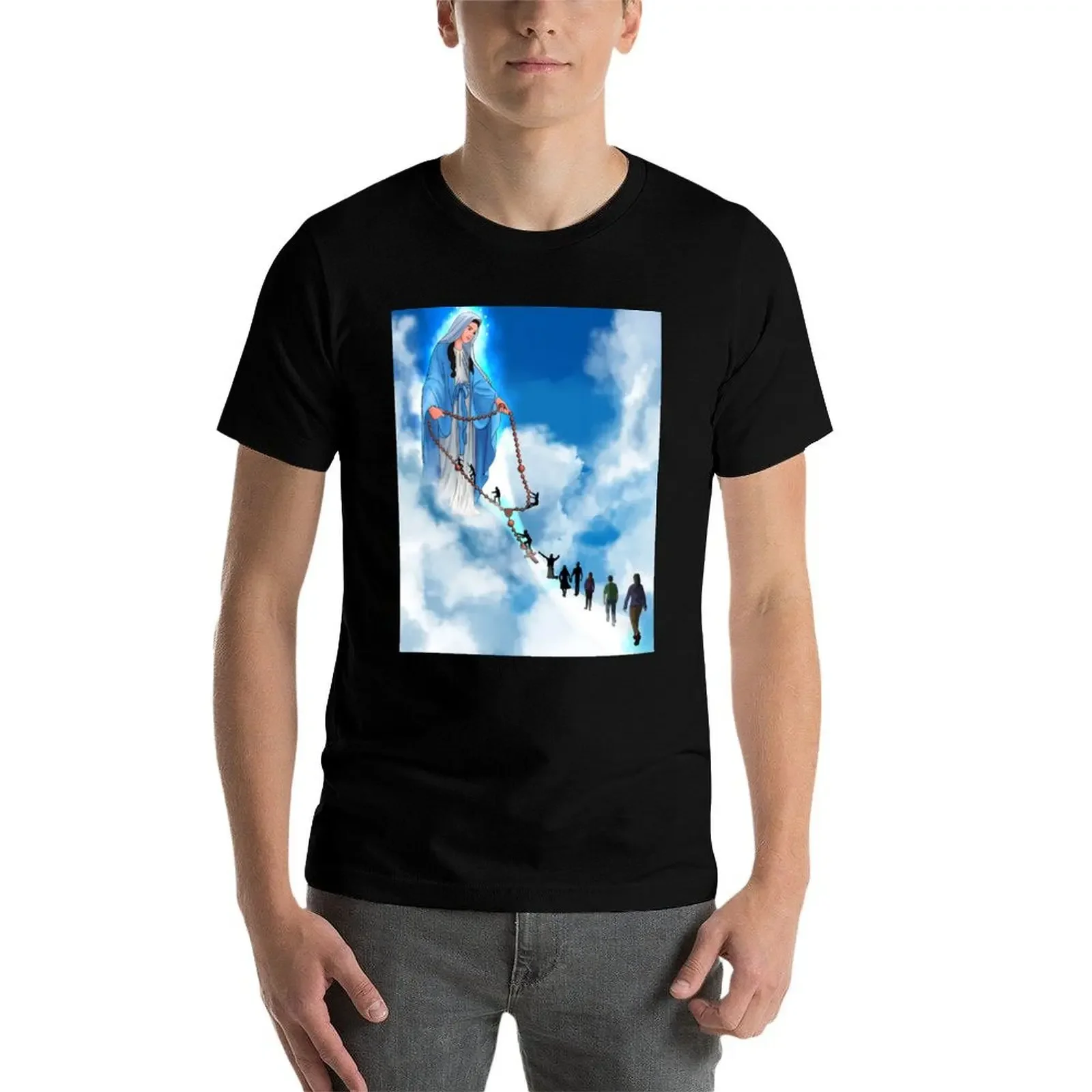 Католическая церковь Девы Марии Санта-Испада Футболка Католики возвышенные