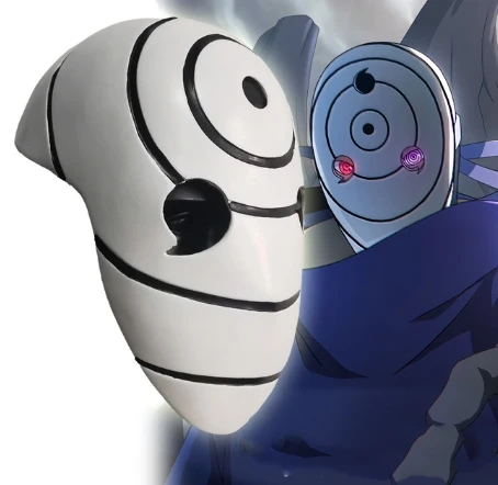 

Anime Uchiha Obito Mask Tobi Akatsuki Ninja Cosplay PVC Masks