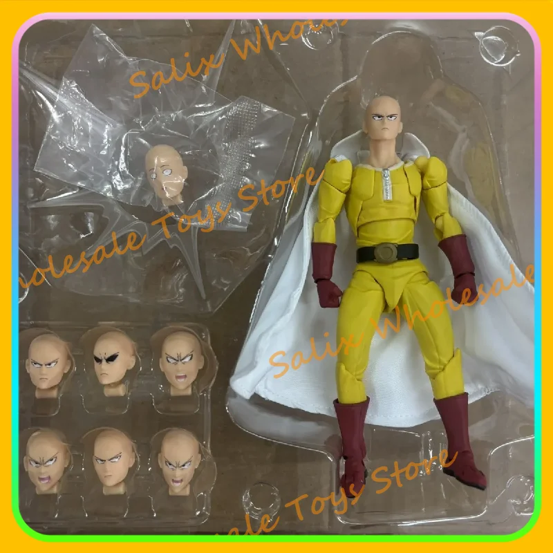 Фото В наличии One Punch Man Фигурки Kaiyodo Revoltech Amazing Yamaguchi Ko Модель Аниме Коллекция Фигурки Подарки Игрушки №1