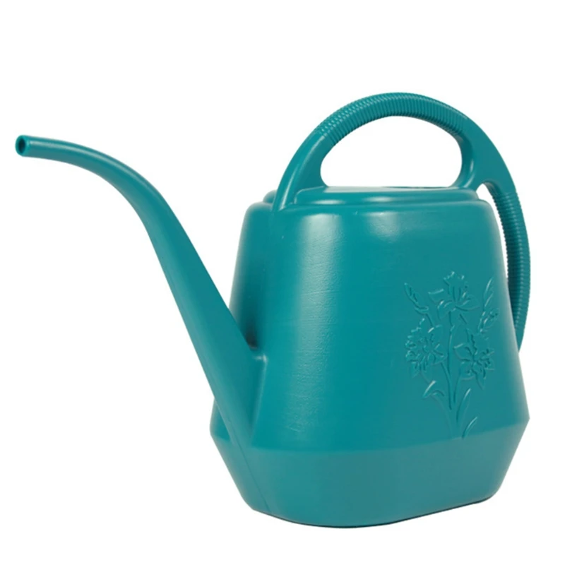 

Большая емкость для полива 4 л, чайник с длинным носиком для использования в помещении и на улице в саду
