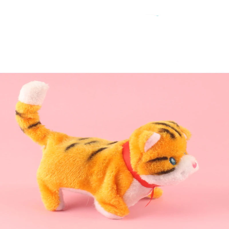 

Rolling Cats Dancing Cats Can Roll Simulation Cats Electronic Plush Toys Cute Stuffed Plush Rolling And Laughing Electric Toys