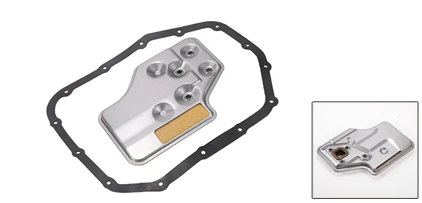 

UXCELL F4A32 F4A33 Фильтр автоматической коробки передач CVT Фильтр масляного радиатора Комплект прокладок масляного поддона для Mitsubishi Eclipse 1990-1999 гг.