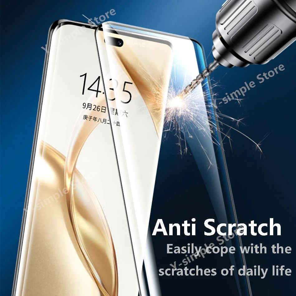 4 в 1 3D стекло для Infinix Zero 30 4G Защитная пленка экрана HD изогнутое закаленное мягкая