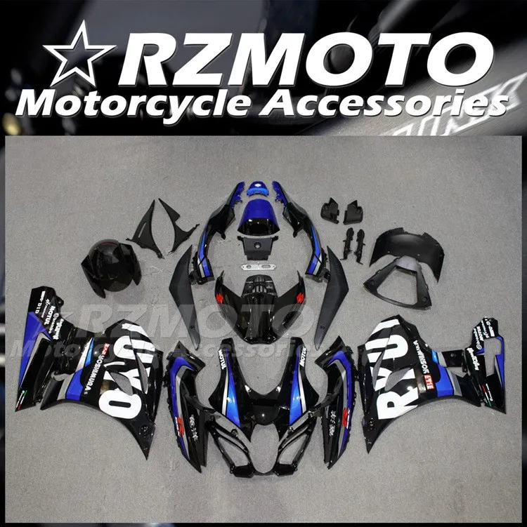 

Новый комплект обтекателей для мотоцикла ABS, подходит для Suzuki GSX-R1000 K17 2017 2018 2019 17 18 19, кузов белого и синего цвета