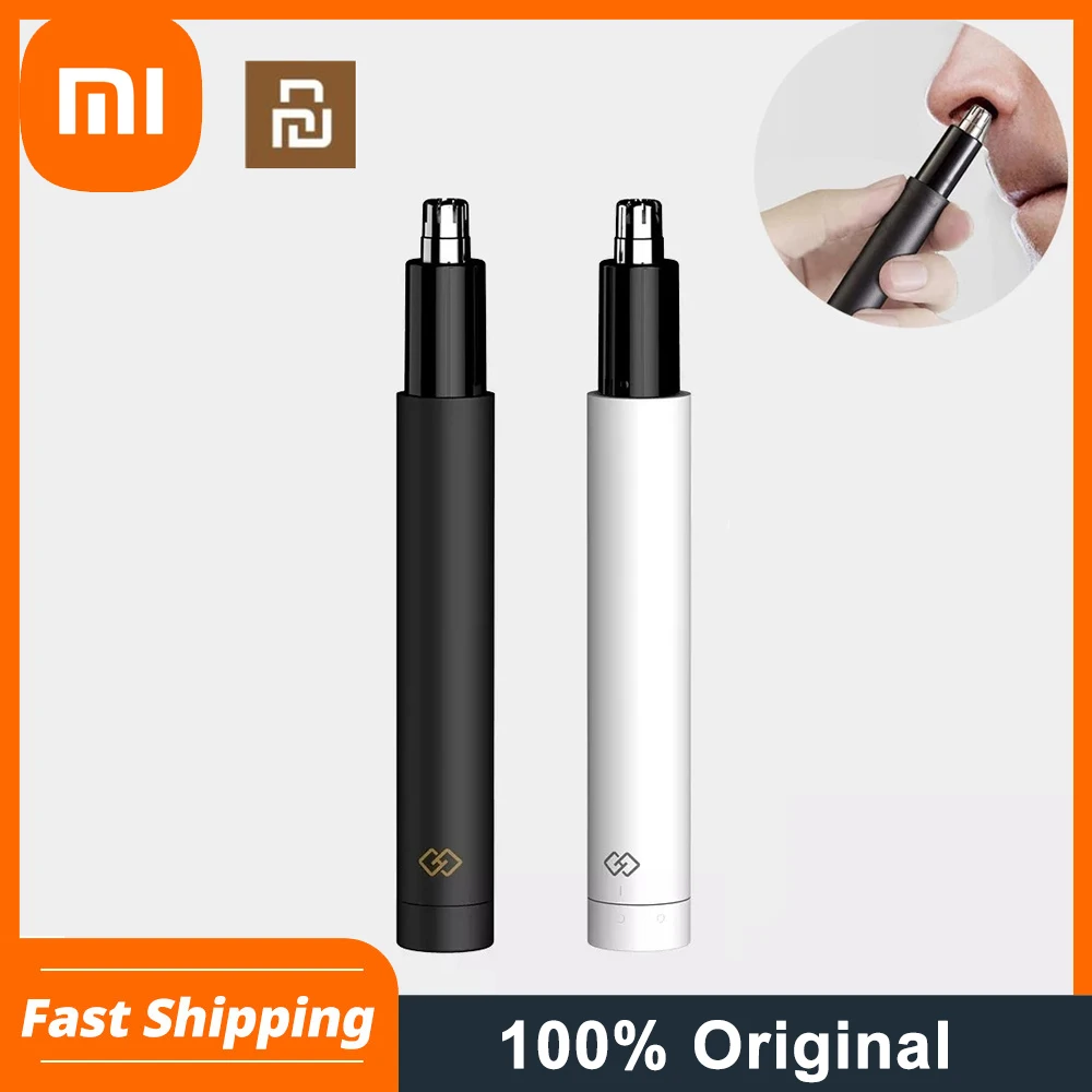 

Youpin Huanxing Mini Electric Nose Trimmer Portable Men Women Nose Hair Shaver Clipper Waterproof Safe Removal Cleaner HN1/HN3