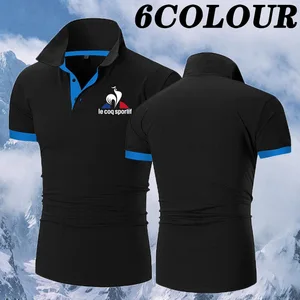 Men'S Clothing New Men'S Quick Drying Polo Shirt Business Casual Short Sleeve Polo Comfortable Breat