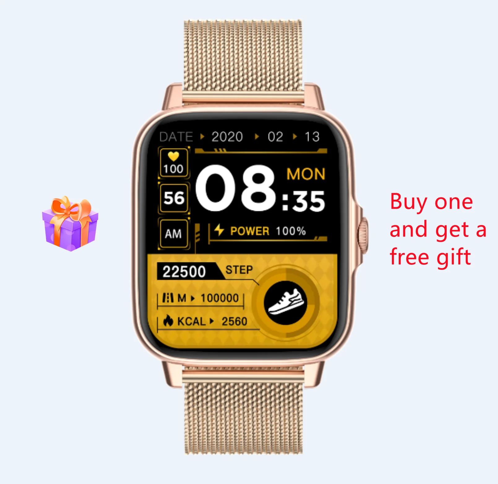 

Smart Watch GT50 BT Call Bracelet Heart Rate Blood Pressure Men Women Sport Fitness Smartwatch For IOS Android