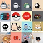 3D силиконовый чехол для Huawei Freebuds 4i, милый мультяшный защитный чехол для беспроводных наушников Huawei Freebuds 4i