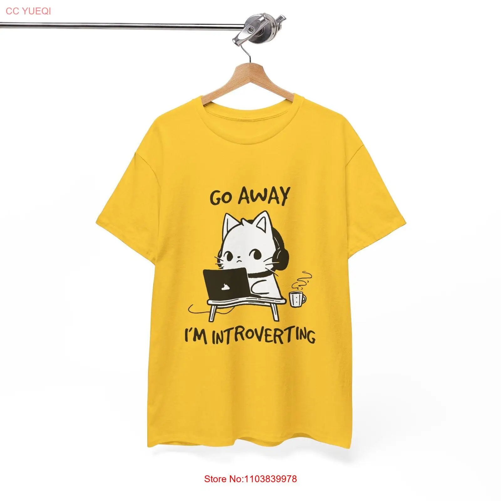 Новая футболка унисекс из плотного хлопка с принтом забавного кота * 20 цветов 5